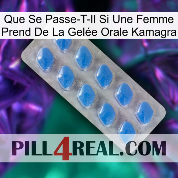 Que Se Passe-T-Il Si Une Femme Prend De La Gelée Orale Kamagra 22